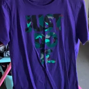 Purple nike shirt